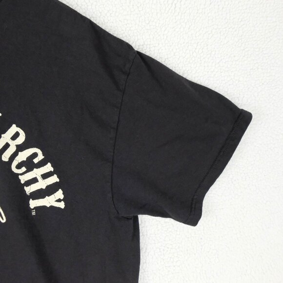 Sons Of Anarchy T Shirt Mens Extra Large Black White Graphic Crew Grim Reaper - Picture 4 of 8